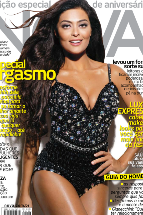 Juliana Paes em capa de revista (Foto: Reprodução / Twitter)