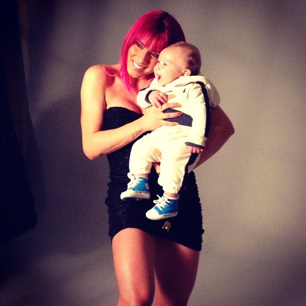 Thaís Bianca e filho de Priscila Pires (Foto: Instagram / Reprodução)