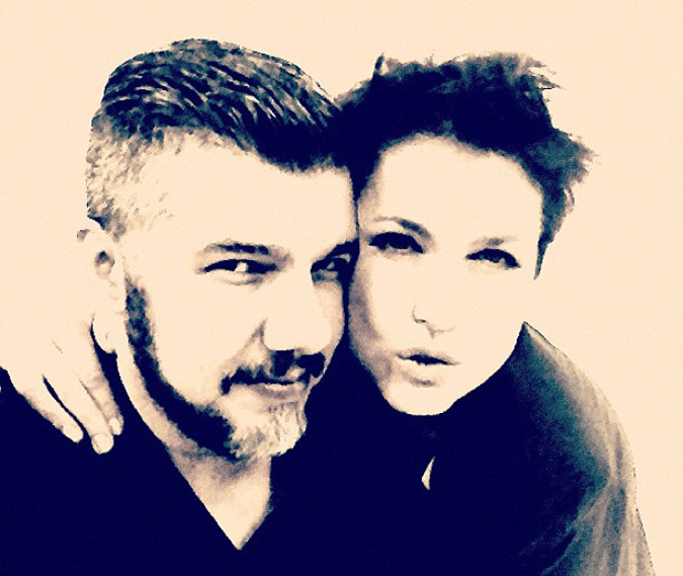 Xuxa e o maquiador Ton Reis (Foto: Instagram / Reprodução)