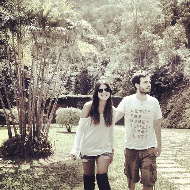Antonia Morais e o namorado (Foto: Instagram / Reprodução)