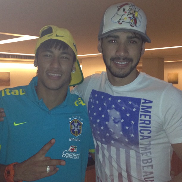 Neymar e Gusttavo Lima (Foto: Instagram/ Reprodução)