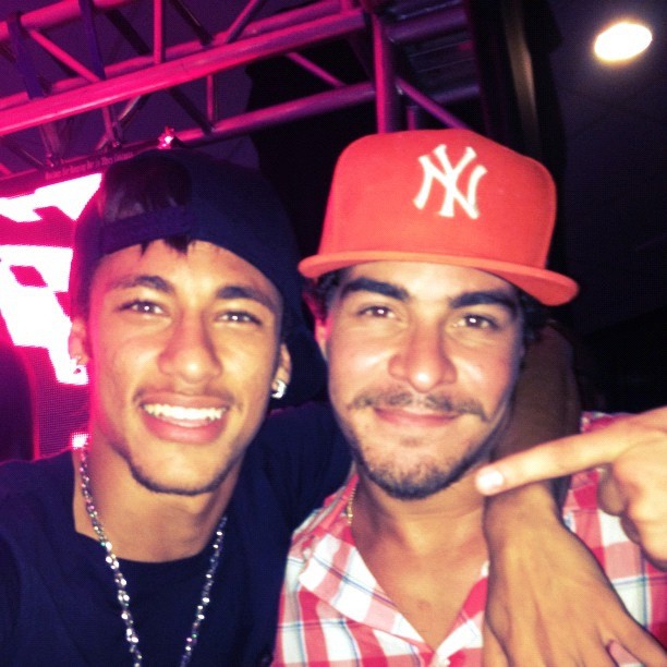 Neymar e Thiago Martins (Foto: Reprodução/Instagram)