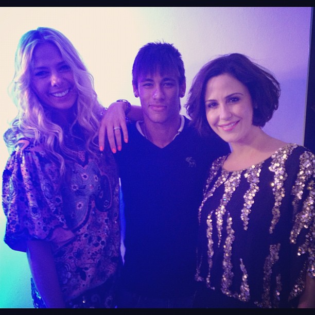Adriane Galisteu, Neymar e Guilhermina Guinle (Foto: Instagram/Reprodução)
