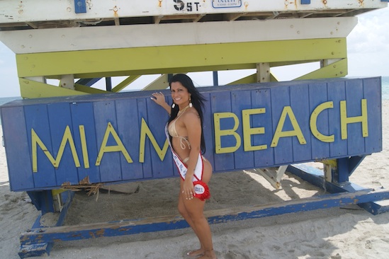 Dani Sperle vence Miss Bumbum em Miami Beach (Foto: Divulgação)