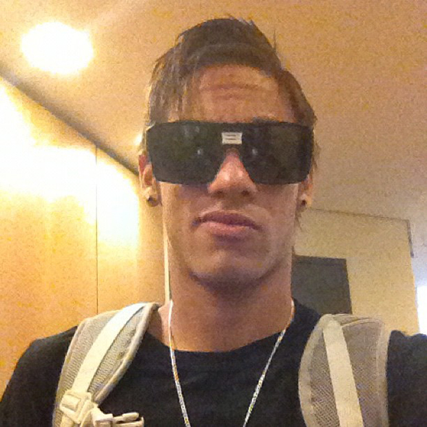 Neymar de novo look (Foto: Instagram / Reprodução)