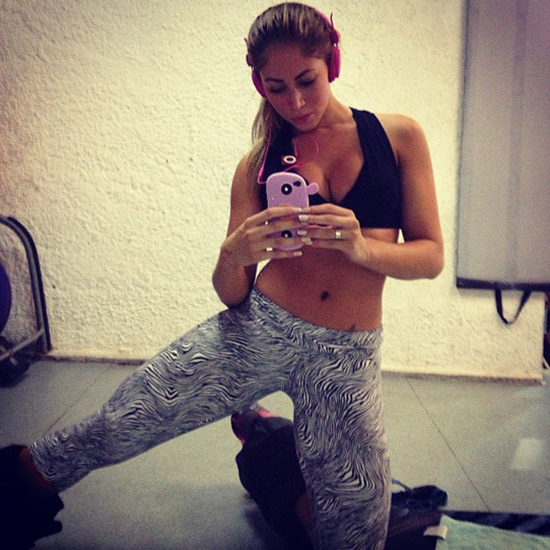 Carol Narizinho posta foto na academia (Foto: Instagram / Reprodução)
