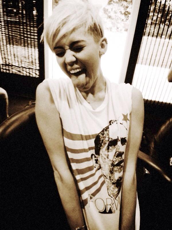 Miley Cyrus  (Foto: Reprodução/ Twitter)