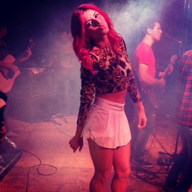 Thais Bianca em festa na cidade de Salto do Lontra (Foto: Instagram)