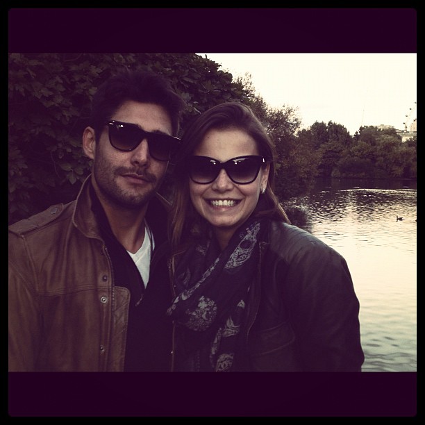 Milena Toscano e o namorado, Mário Bulhões (Foto: Instagram/ Reprodução)