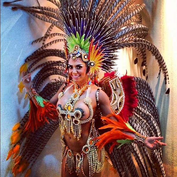 Graciella Carvalho mostra fantasia de carnaval (Foto: Instagram)