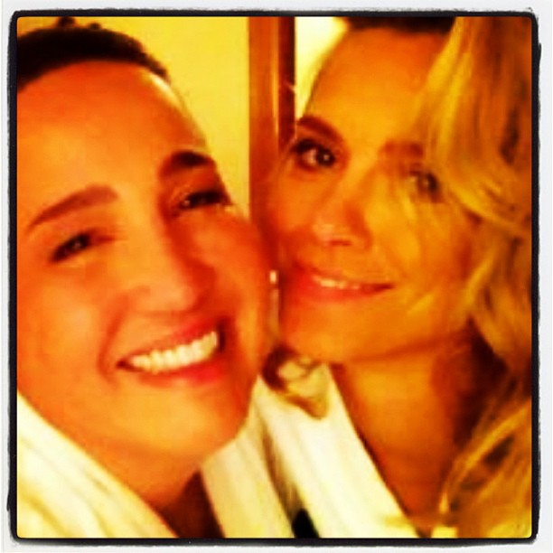 Cláudia Jimenez e Carolina Dieckmann (Foto: Reprodução/Instagram)
