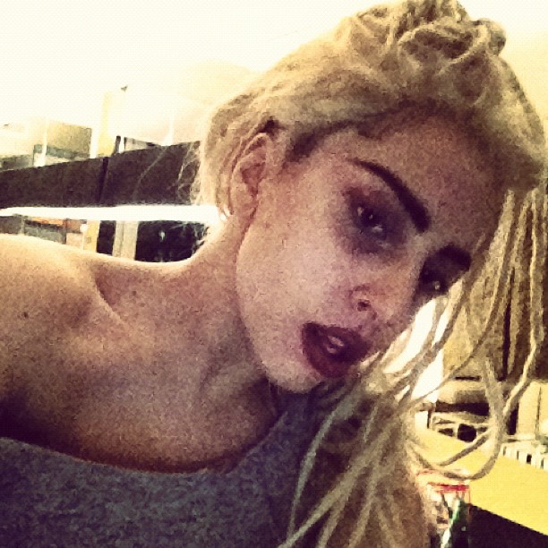 Lady Gaga após show no Chile (Foto: Instagram/ Reprodução)