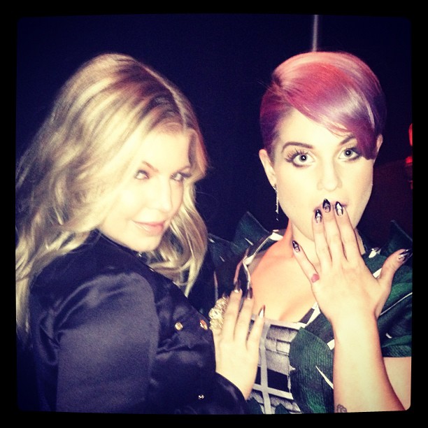 Fergie e Kelly Osbourne (Foto: Instagram/Reprodução)