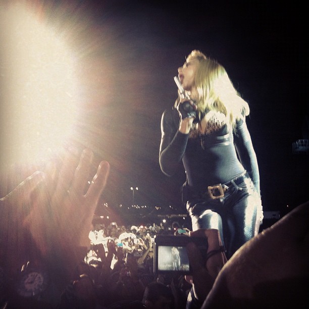 Madonna se apresenta no Rio (Foto: Instagram/ Reprodução)