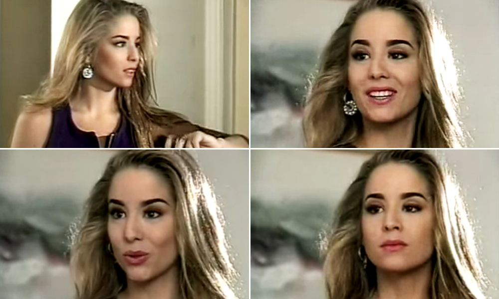 Danielle Winits estreou na televisão em 1993 na minissérie "Sex Appeal", na Rede Globo. A loira atuou no seriado ao lado de nomes como os de Camila Pitanga e Carolina Dieckmann