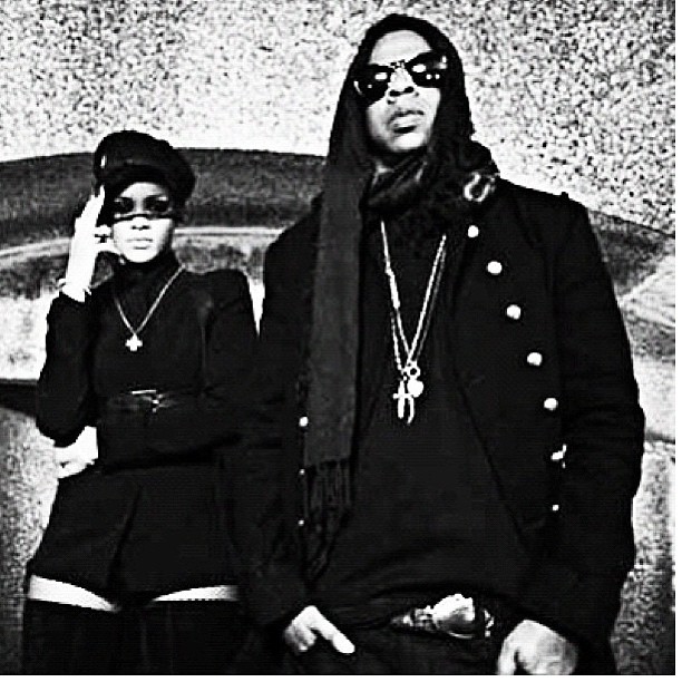 Rihann e Jay-Z (Foto: Instagram/Reprodução)