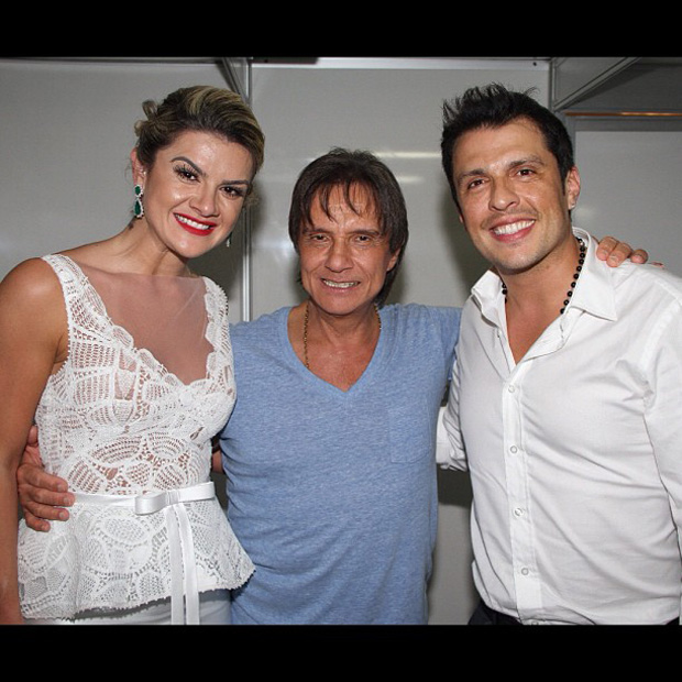 Mirella Santos, Roberto Carlos e Ceará (Foto: Instagram / Reprodução)