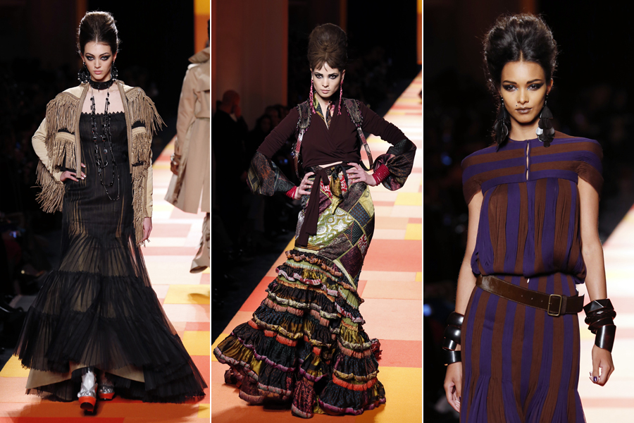 Jean Paul Gaultier levou a Índia para o seu desfile de alta-costura de primavera/verão 2013