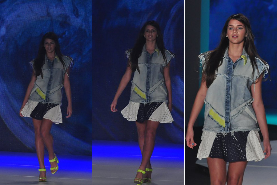 Bruna Marquezine desfila pela Coca-Cola Clothing no Fashion Rio
