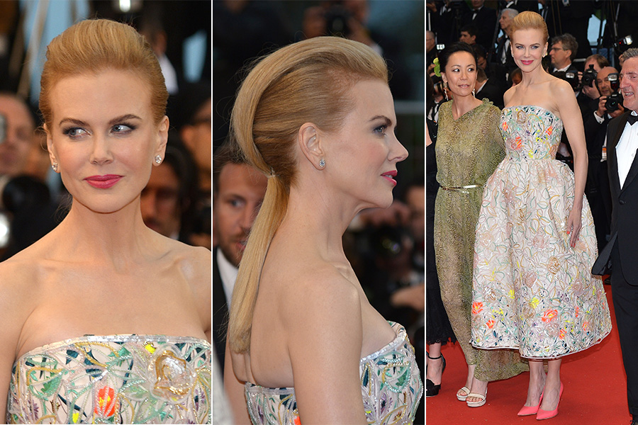 Nicole Kidman na abertuda do Festival de Cannes, nesta quarta-feira, 15, na França. A atriz, que integra o júri do festival, de vestido Christian Dior, da coleção de alta-costura primavera 2013