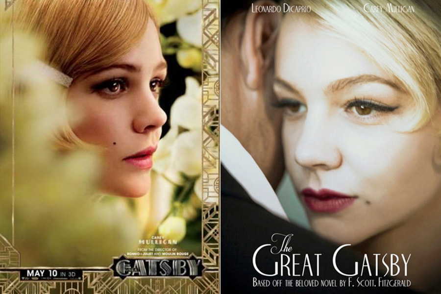 A inspiração do make ensinado por Max Weber é o da atriz Carey Mulligan no filme "O Grande Gatsby".