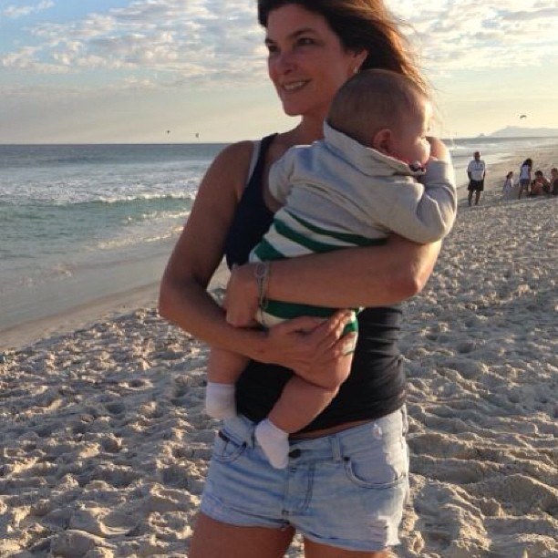 Cristiana Oliveira é avó de Miguel, de cinco meses.
