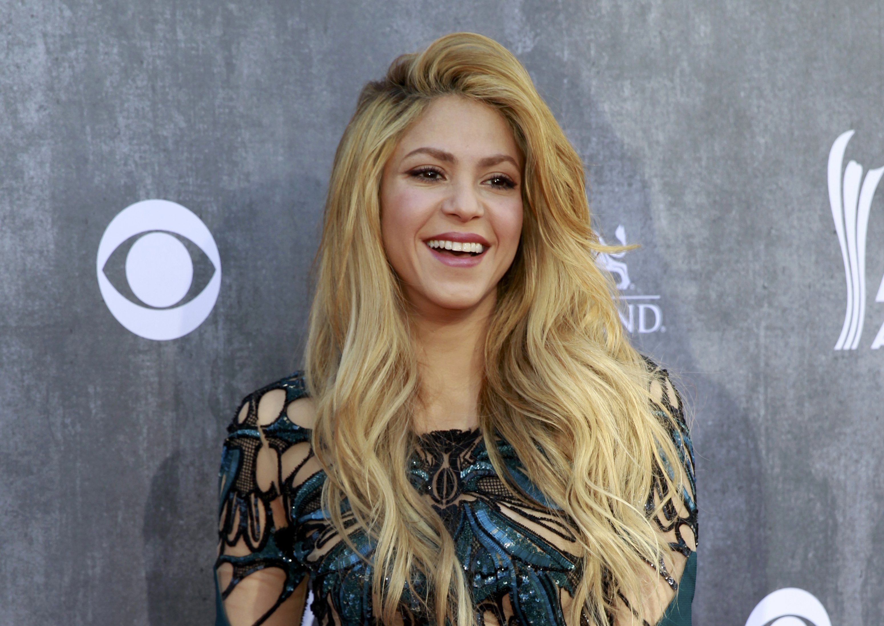 Shakira em prêmio country em Las Vegas, nos Estados Unidos