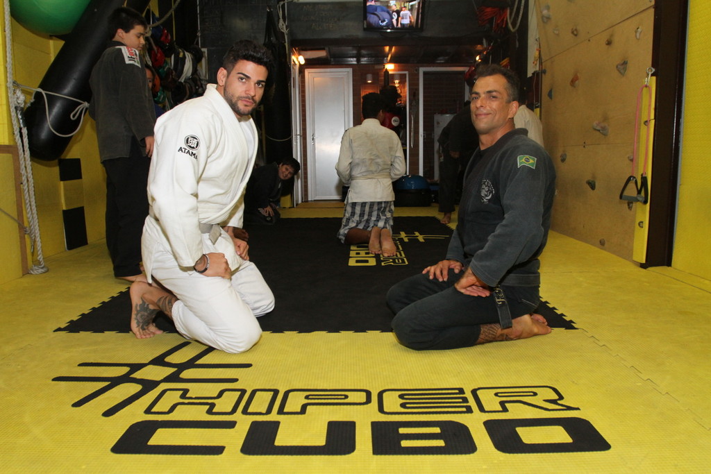 Marcelo Dourado e Rodrigo Lima treinam  juntos