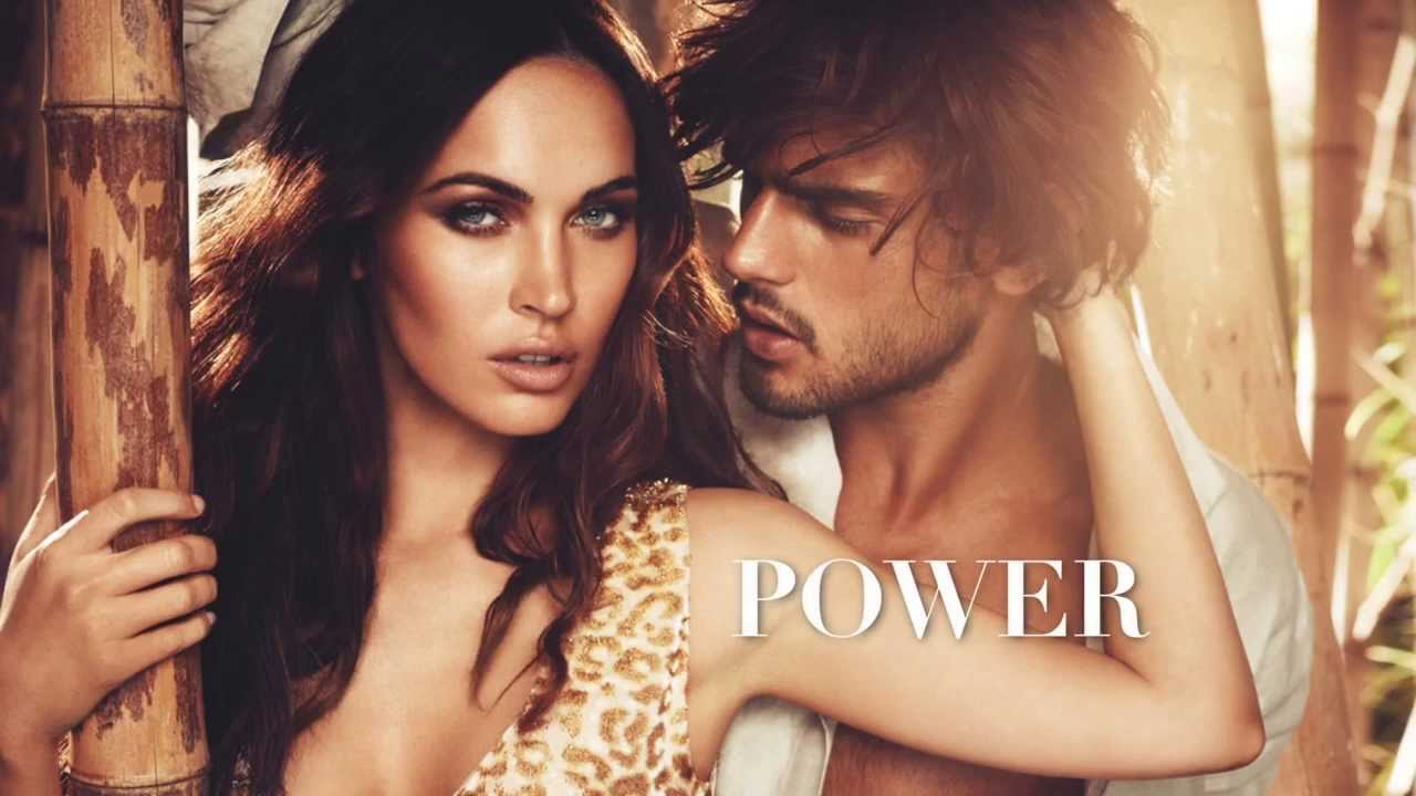 Marlon Teixeira com a atriz Megan Fox, em campanha para um perfume da Avon