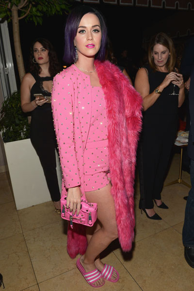 Katy Perry em evento em Los Angeles, nos Estados Unidos