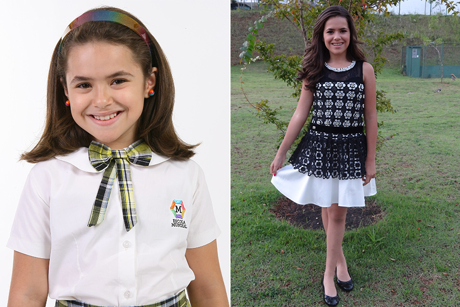 Veja o antes e depois de Maisa Silva, a Valéria de Carrossel