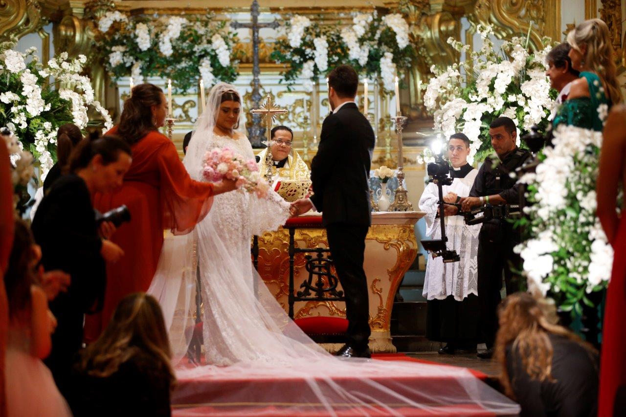 A noiva no altar