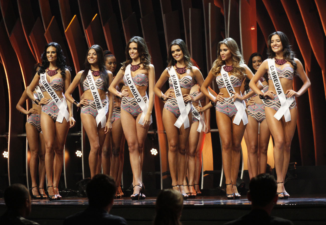 Candidatas do Miss São Paulo 2015