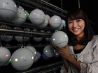 Robôs em forma de bola vão
medir níveis de pólen no Japão