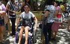 Cadeirante tem acessibilidade atendida  (Vanessa Bahé/G1)