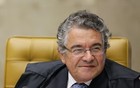O ministro Marco Aurélio Mello, durante julgamento de ação sobre a Lei Maria da Penha (Foto: Fellipe Sampaio/SCO/STF)