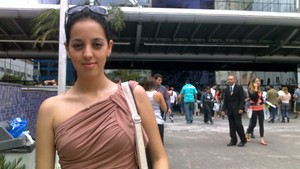 Maria Luiza Lopes, de 27 anos, prestou o Exame da OAB pela terceira vez (Foto: Ana Carolina Moreno/G1)