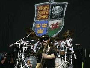 Lemmy, do Motorhead, agitou o público no Rock in Rio Lisboa