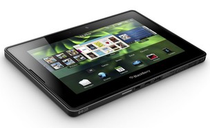 O PlayBook, tablet da RIM, mesma fabricante do smartphone BlackBerry (Foto: AP)