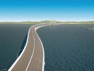 Governo diz que ponte será construída a partir de 2014 (Reprodução/Tv Bahia)