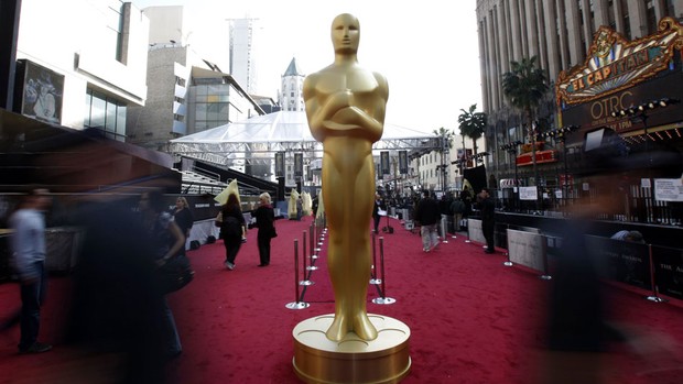 Preparativo para o Oscar 2012 (Foto: Mario Anzuoni/Reuters)