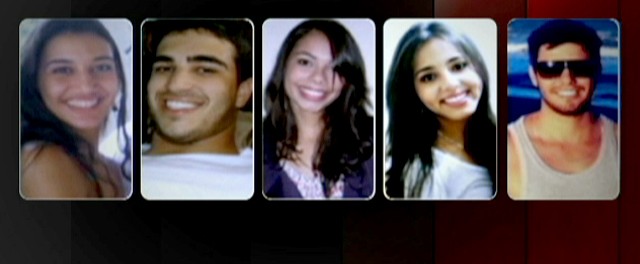 Cinco estudantes desaparecidos são encontrados mortos (Foto: Reprodução Globo News)