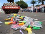 Armas de brinquedo são destruídas em Manaus