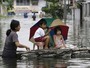 Número de mortos pelo tufão Nesat sobe a 21 nas Filipinas