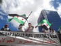 Grupo faz protesto na Avenida Paulista contra repressão na Síria
