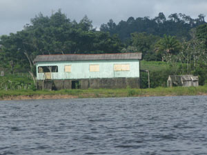 Vila de ribeirinhos no Rio Xingu, Pará (Foto: Mariana Oliveira / G1)