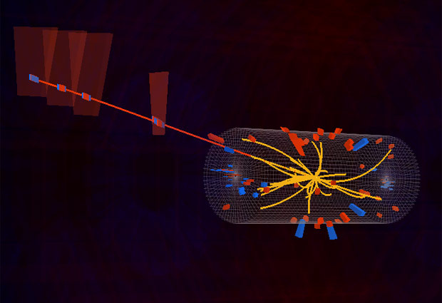 Colisão de prótons no LHC