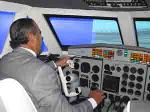 UFRJ apresenta primeiro simulador de voos com tecnologia  nacional 