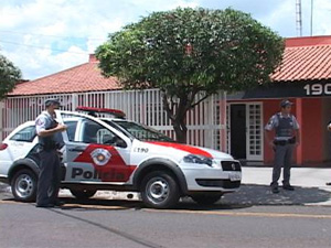 Base da Polícia Militar em Potirendaba: policiais são suspeitos de agredir pessoas