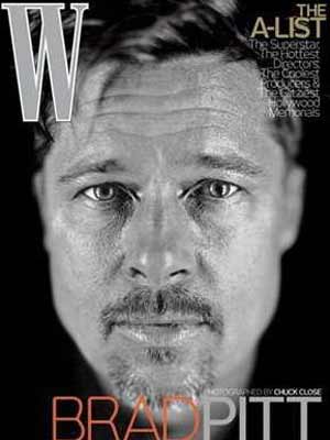 Brad Pitt sem Photoshop - Revista W